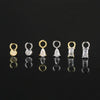 1 Piece Casual Elegant Star Lightning Plating Inlay Copper Zircon Ear Studs
