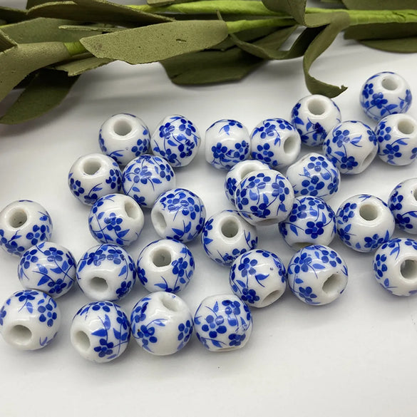 1 Piece Ceramics Leaf Beads