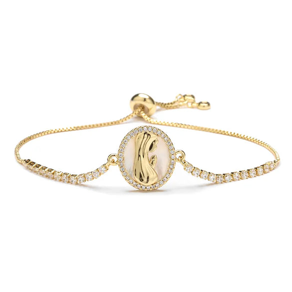 1 Piece Classic Style Tree Heart Shape Butterfly Copper Inlay Zircon Bracelets