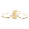 1 Piece Classic Style Tree Heart Shape Butterfly Copper Inlay Zircon Bracelets