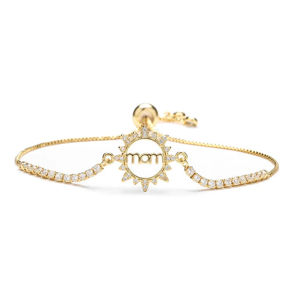 1 Piece Classic Style Tree Heart Shape Butterfly Copper Inlay Zircon Bracelets