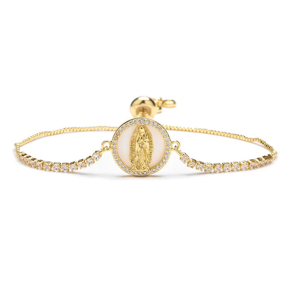1 Piece Classic Style Tree Heart Shape Butterfly Copper Inlay Zircon Bracelets