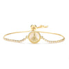 1 Piece Classic Style Tree Heart Shape Butterfly Copper Inlay Zircon Bracelets