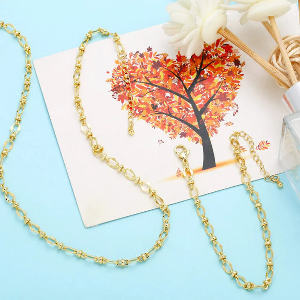 1 Piece Copper 18K Gold Plated 17+5cm 40+5cm Jewelry Accessories