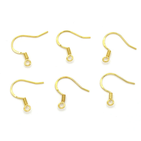 1 Piece Copper Geometric Hook Earring Findings