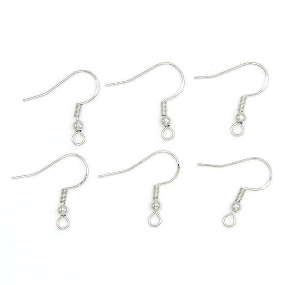 1 Piece Copper Geometric Hook Earring Findings