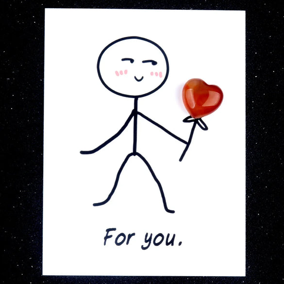 1 Piece Crystal Agate Heart Shape Pendant