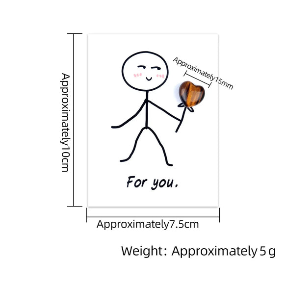 1 Piece Crystal Agate Heart Shape Pendant