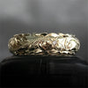 1 Piece Fashion Flower Alloy Carving 14k Gold Plated Women's Rings