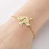 1 Piece Fashion Fox  Stainless Steel Plating Hollow Out Bracelets