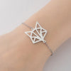 1 Piece Fashion Fox  Stainless Steel Plating Hollow Out Bracelets