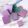 1 Piece Fashion Solid Color Paper Jewelry Boxes