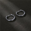 1 Piece Hip-Hop Geometric Titanium Steel Plating Men'S Earrings