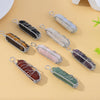 1 Piece Natural Stone Copper Agate Opal Solid Color Pendant