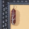 1 Piece Natural Stone Copper Agate Opal Solid Color Pendant