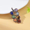 1 Piece Natural Stone Copper Agate Snake Pendant