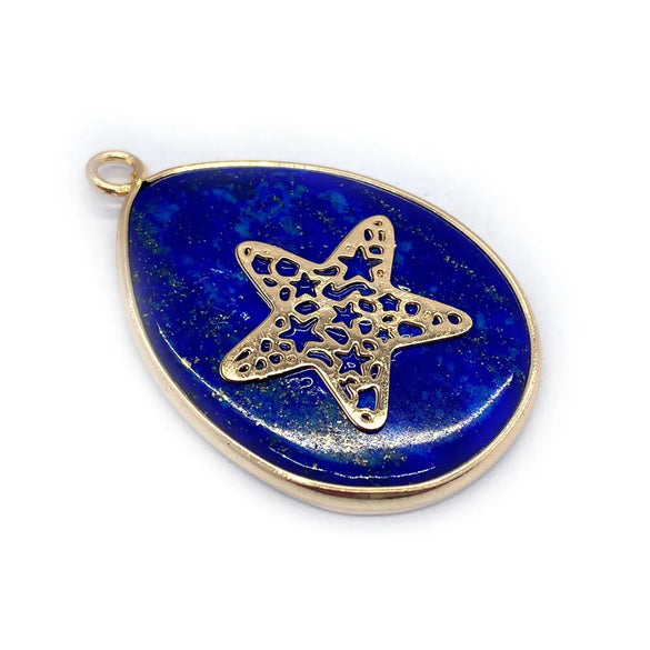 1 Piece Natural Stone Geometric Pendant