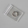 1 Piece Plastic Simple Style Casual Daily Transparent Jewelry Packaging Bags