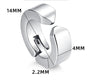 1 Piece Punk Modern Style Classic Style Geometric Plating Titanium Steel Ear Cuffs