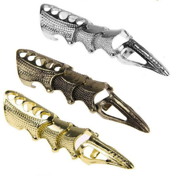 1 Piece Punk Solid Color Alloy Plating Unisex Rings