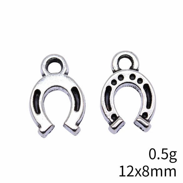 1 Piece Retro U Shape Alloy Plating Pendant Jewelry Accessories