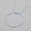 1 Piece Simple Style Circle Beaded Irregular Pearl Women'S Bracelets