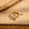 1 Piece Ear Cartilage Rings & Studs Simple Style Classic Style Round Square Heart Shape 316 Stainless Steel  Copper Inlay Zircon