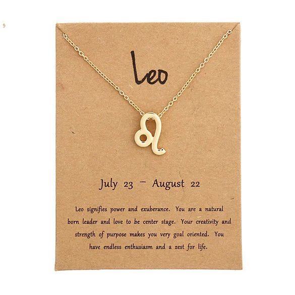 1 Piece Simple Style Constellation Alloy Plating Women'S Necklace