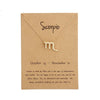 1 Piece Simple Style Constellation Alloy Plating Women'S Necklace
