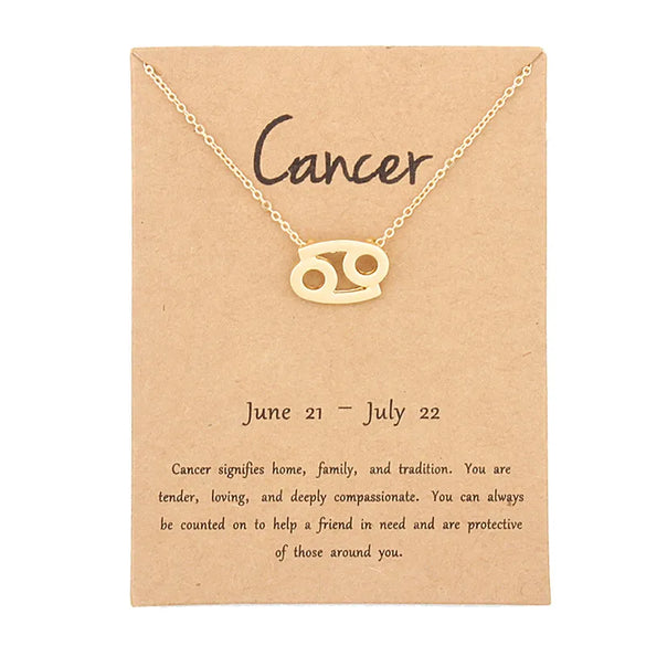 1 Piece Simple Style Constellation Alloy Plating Women'S Necklace