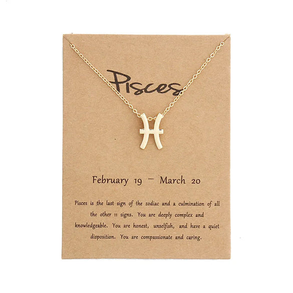 1 Piece Simple Style Constellation Alloy Plating Women'S Necklace