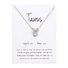 1 Piece Simple Style Constellation Alloy Plating Women'S Necklace