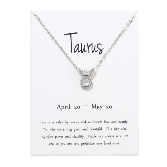 1 Piece Simple Style Constellation Alloy Plating Women'S Necklace