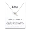 1 Piece Simple Style Constellation Alloy Plating Women'S Necklace