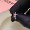 1 Piece Simple Style Moon Titanium Steel Inlay Zircon Ear Studs