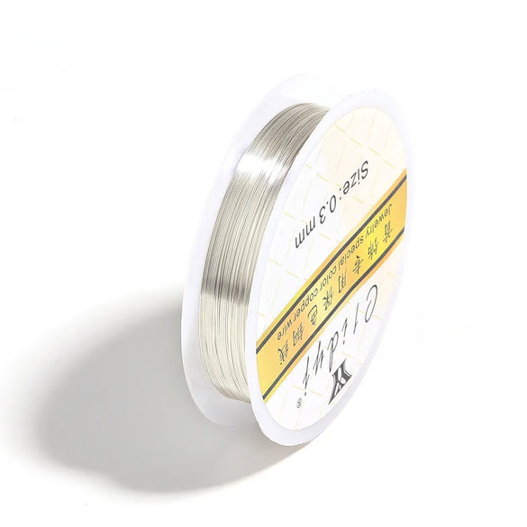 1 Piece Simple Style Solid Color Copper Plating Silk Thread Jewelry Accessories