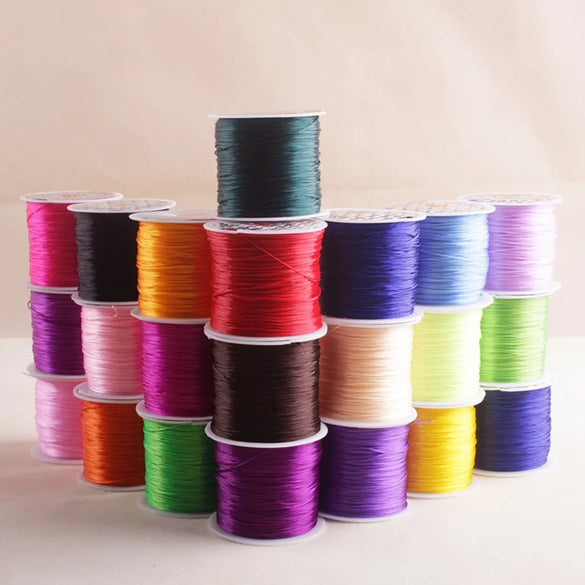 1 Piece Simple Style Solid Color Spandex Rope Jewelry Accessories