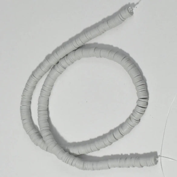 1 Piece Diameter 6 Mm Soft Clay Solid Color Beads