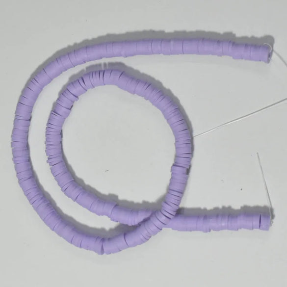 1 Piece Diameter 6 Mm Soft Clay Solid Color Beads