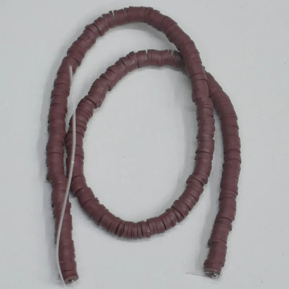 1 Piece Diameter 6 Mm Soft Clay Solid Color Beads