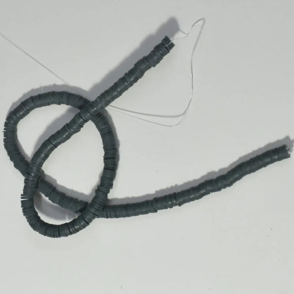 1 Piece Diameter 6 Mm Soft Clay Solid Color Beads