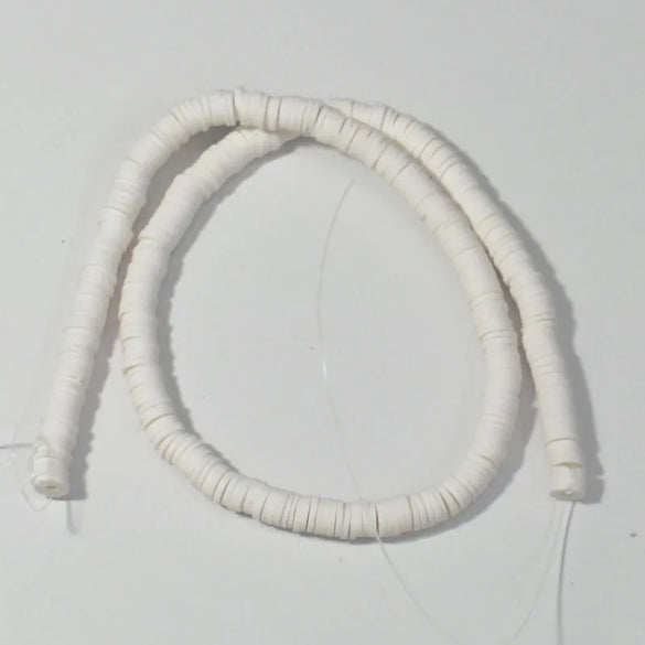 1 Piece Diameter 6 Mm Soft Clay Solid Color Beads