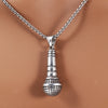 1 Piece 304 Stainless Steel Geometric Pendant Chain