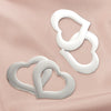 1 Piece Stainless Steel 18K Gold Plated Customization Laser Engraving Heart Shape Pendant