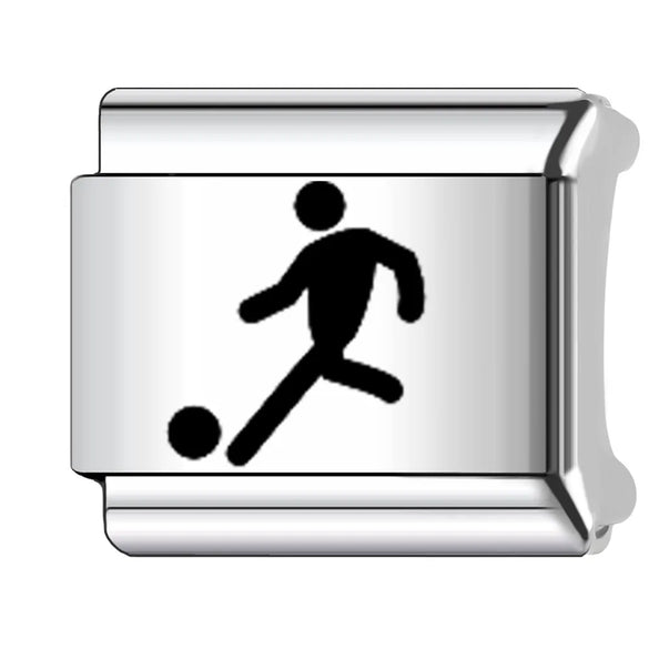 1 Piece Titanium Steel Copper Color Block Beads