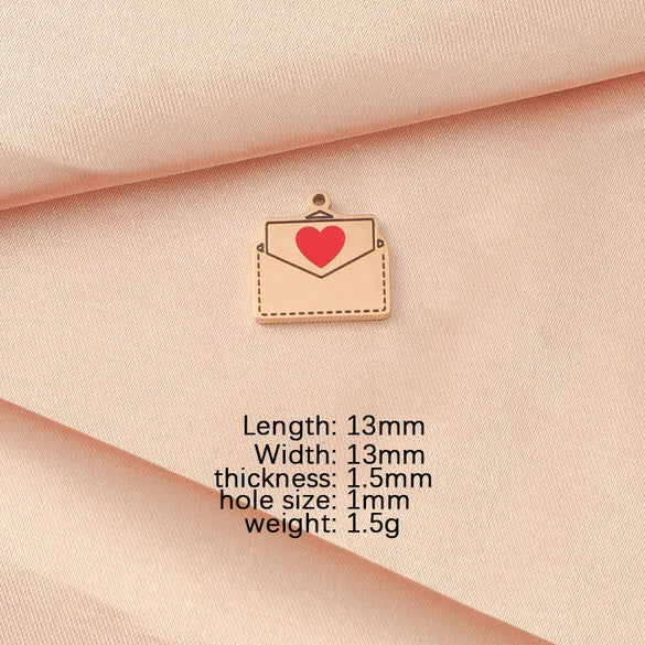 1 Piece Titanium Steel 18K Gold Plated Customization Laser Engraving Heart Shape Pendant