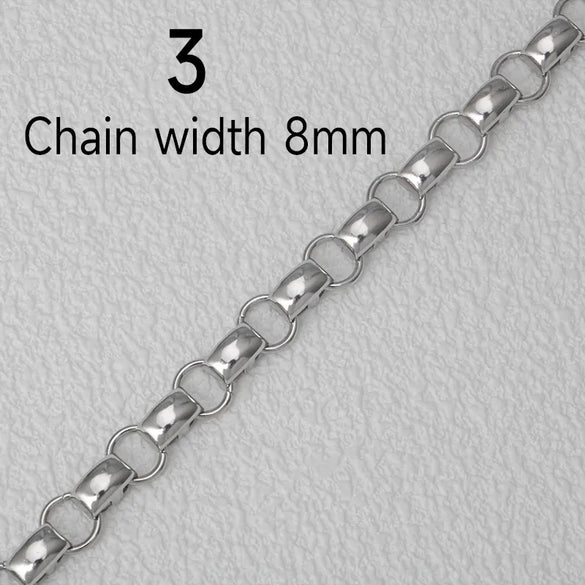 1 Piece Titanium Steel Jewelry Accessories Chain