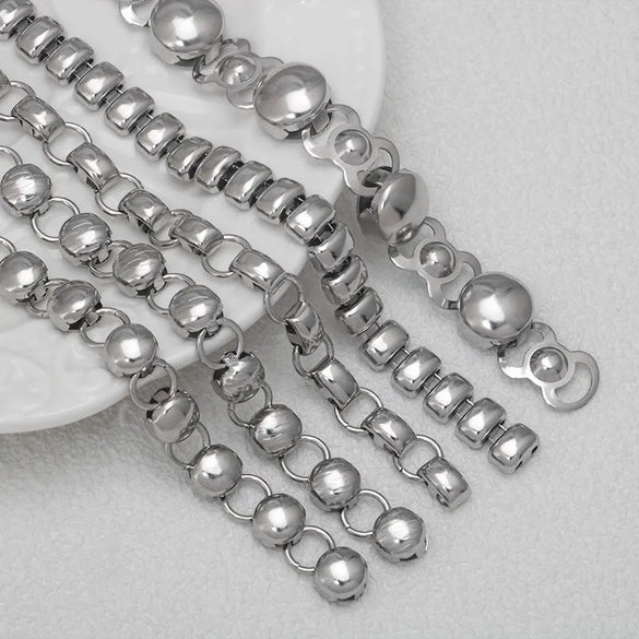1 Piece Titanium Steel Jewelry Accessories Chain