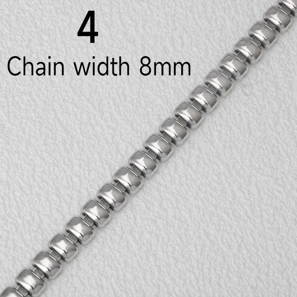 1 Piece Titanium Steel Jewelry Accessories Chain