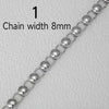 1 Piece Titanium Steel Jewelry Accessories Chain